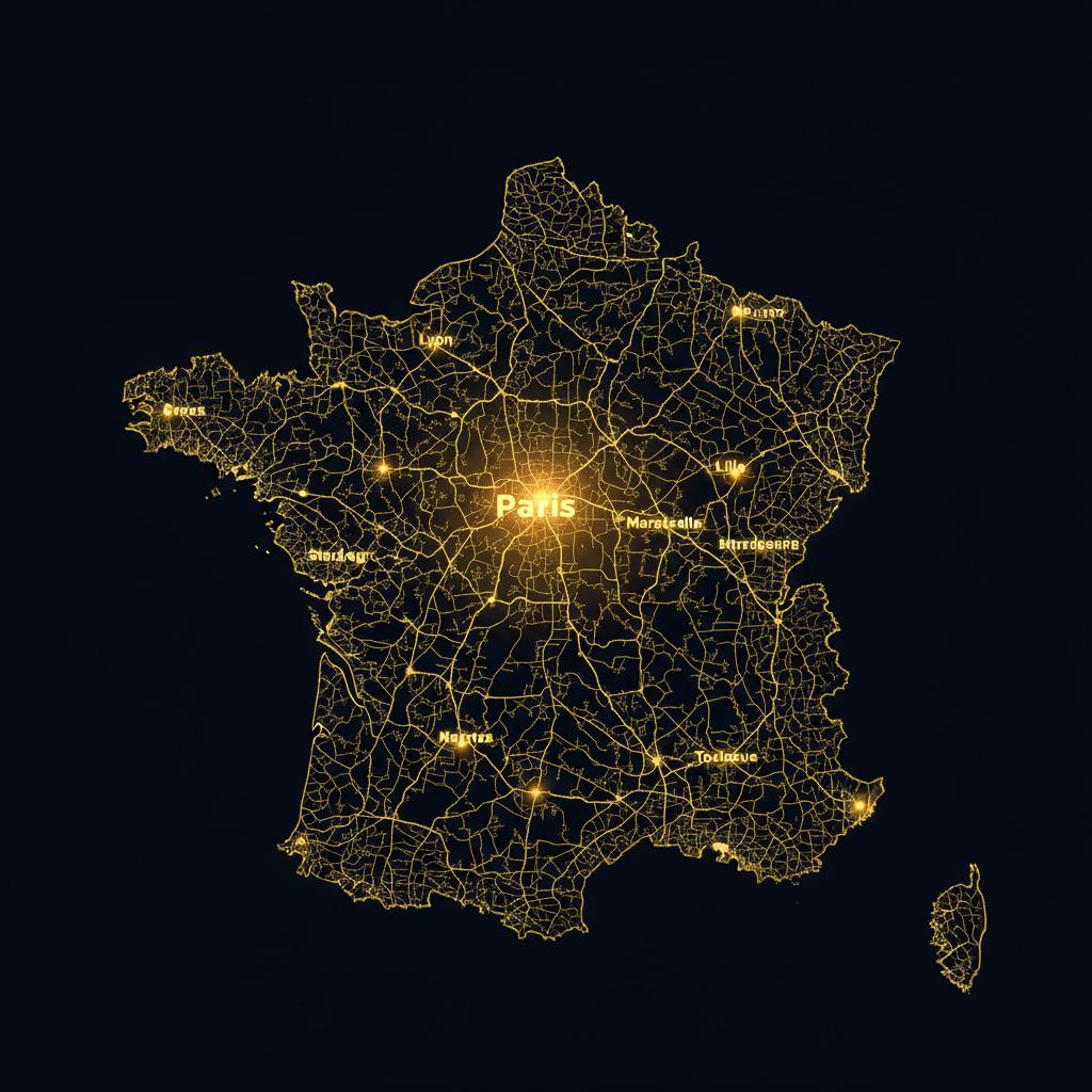 Carte d'intervention DELEMSECUR - Toute la France et Guyane